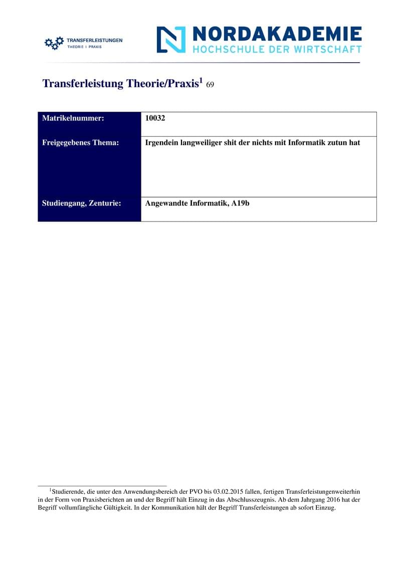 Transferleistung #VORLAGE - Nordakademie NeuesLogo