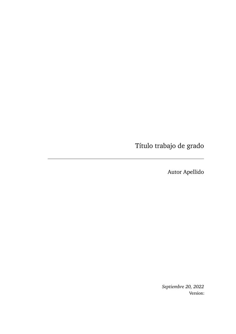 Plantilla trabajo de grado UTB