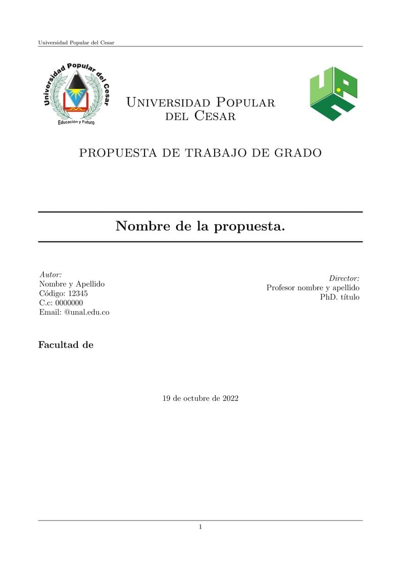 Propuesta de grado - UPC