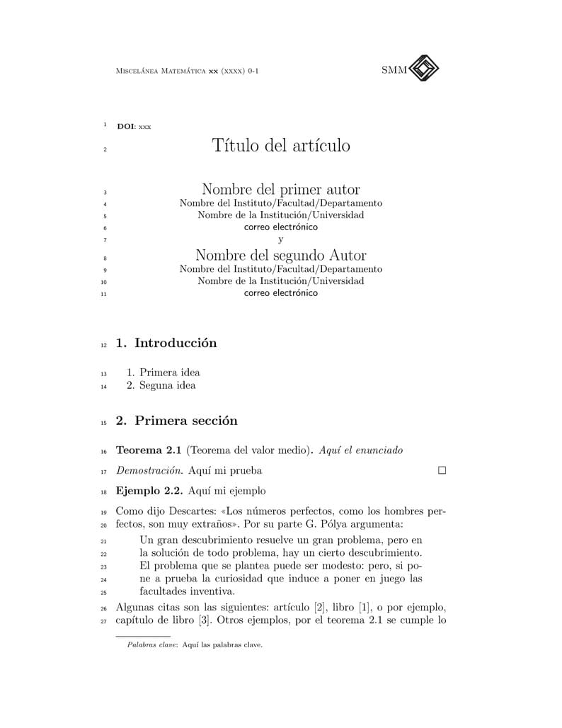Template oficial Miscelánea Matemática SMM