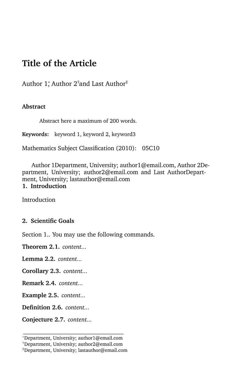 Mapana Journal of Sciences