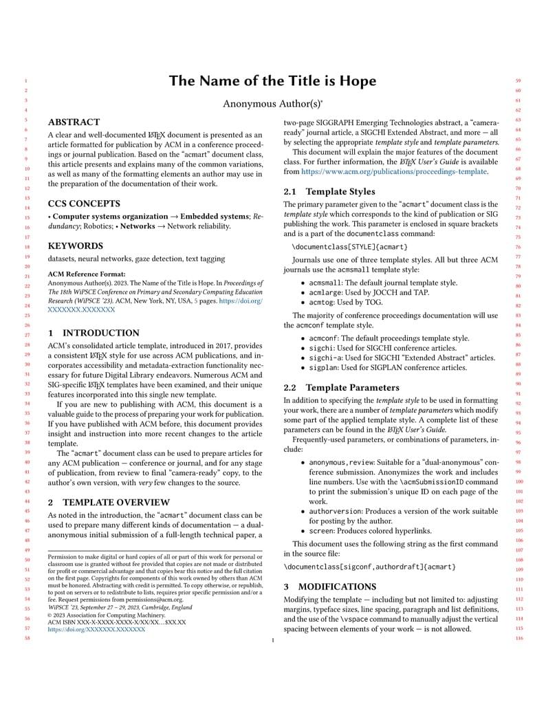 WiPSCE Proceedings Paper Template