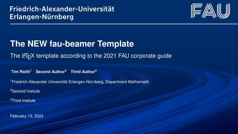 fau-beamer
