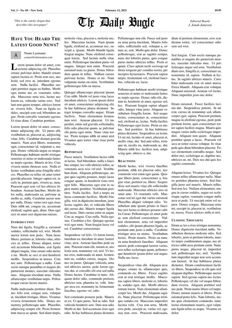 lix_newspaper_class