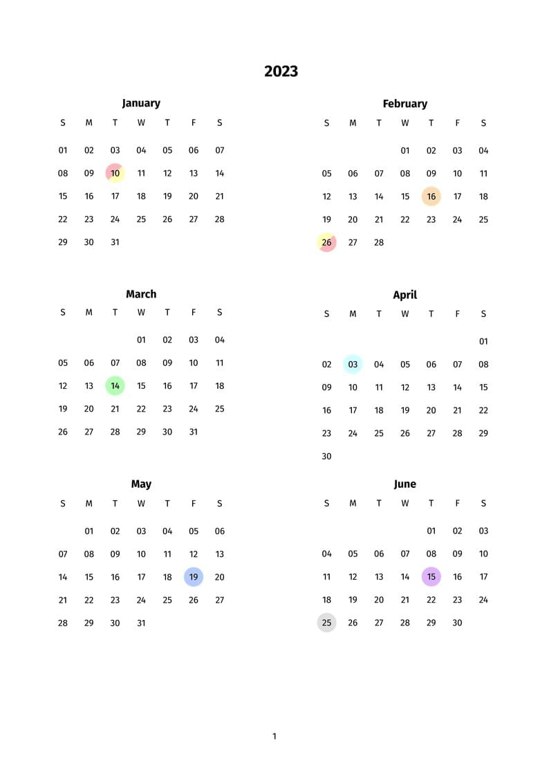 Mood Tracker Template