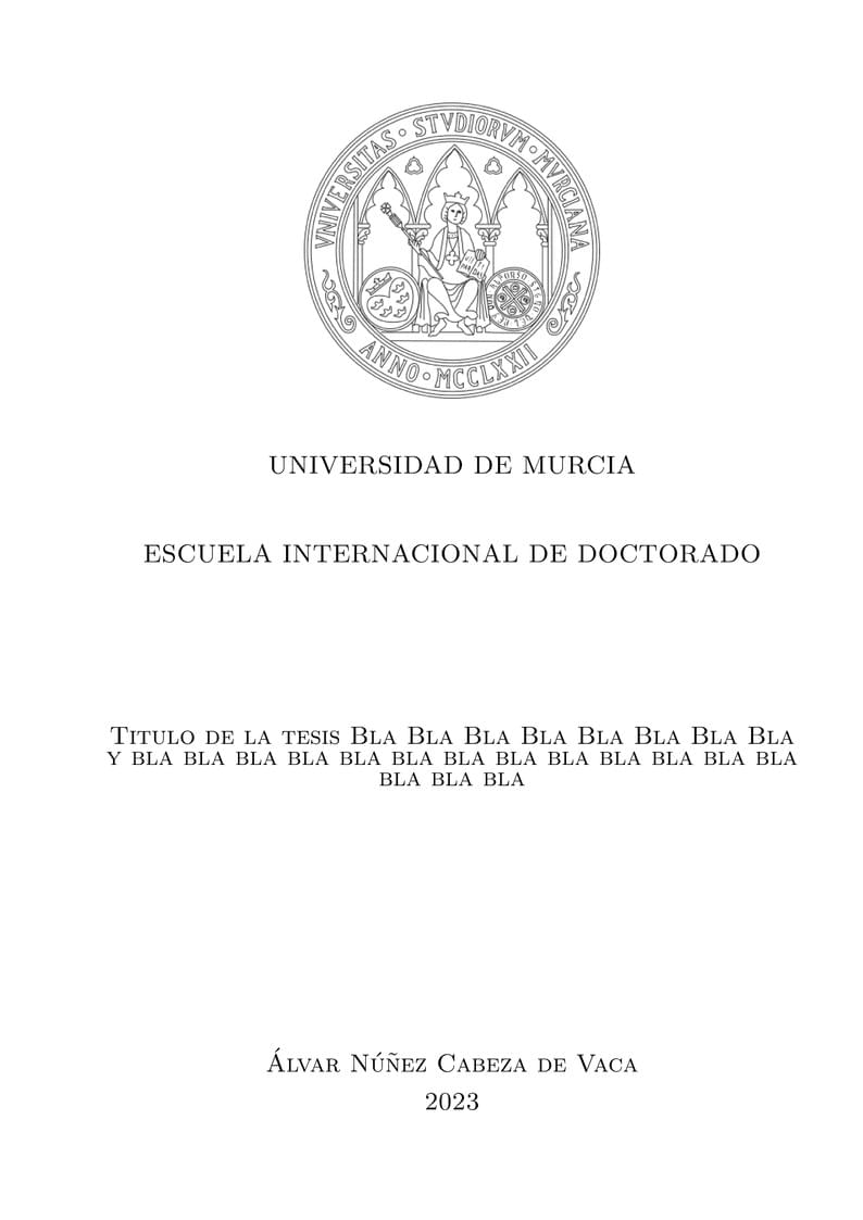 Tesis Universidad de Murcia (UMU, EIDUM)