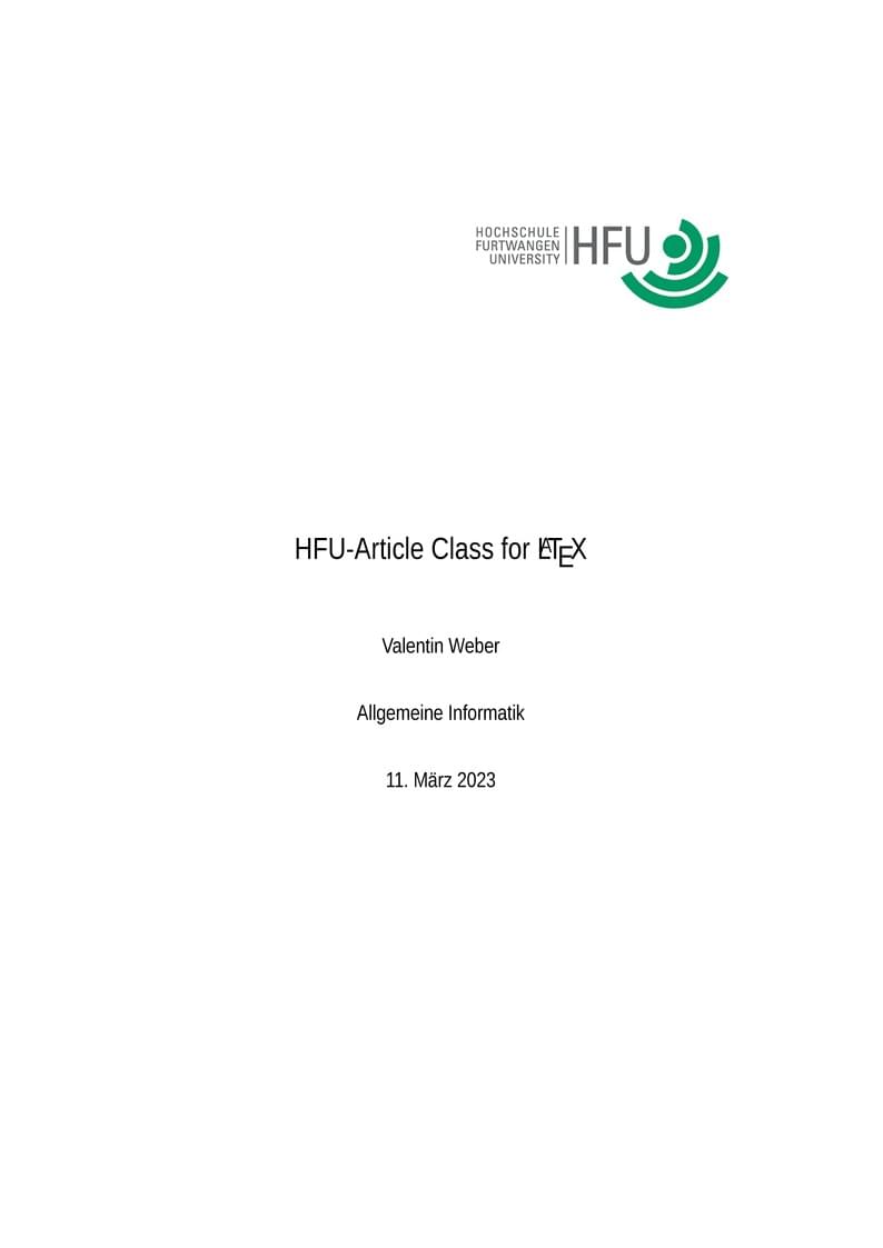 HFU Article