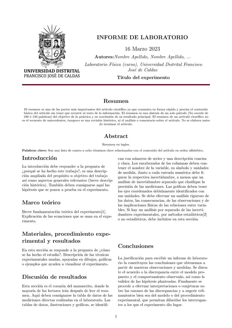 Plantilla Lab física