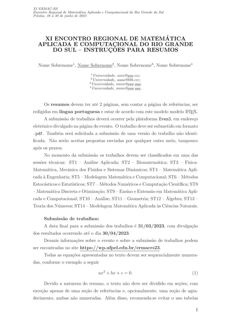 Modelo ERMAC-RS 2023 - Resumo