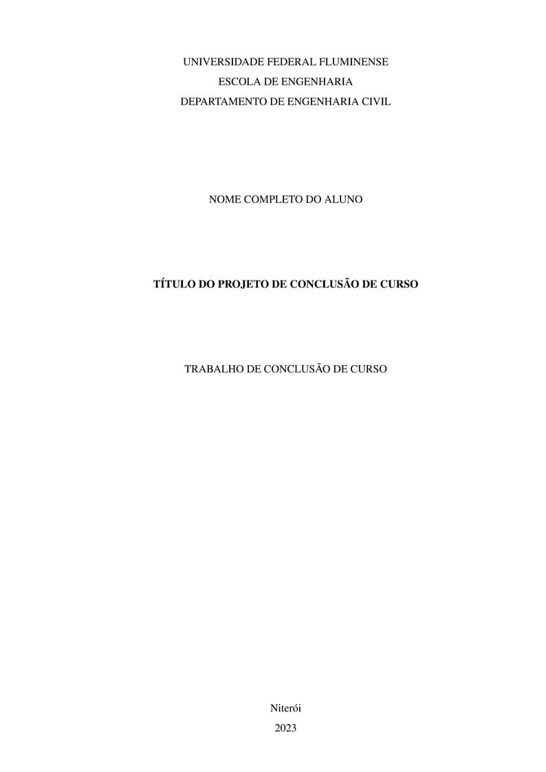 Modelo TCC UFF