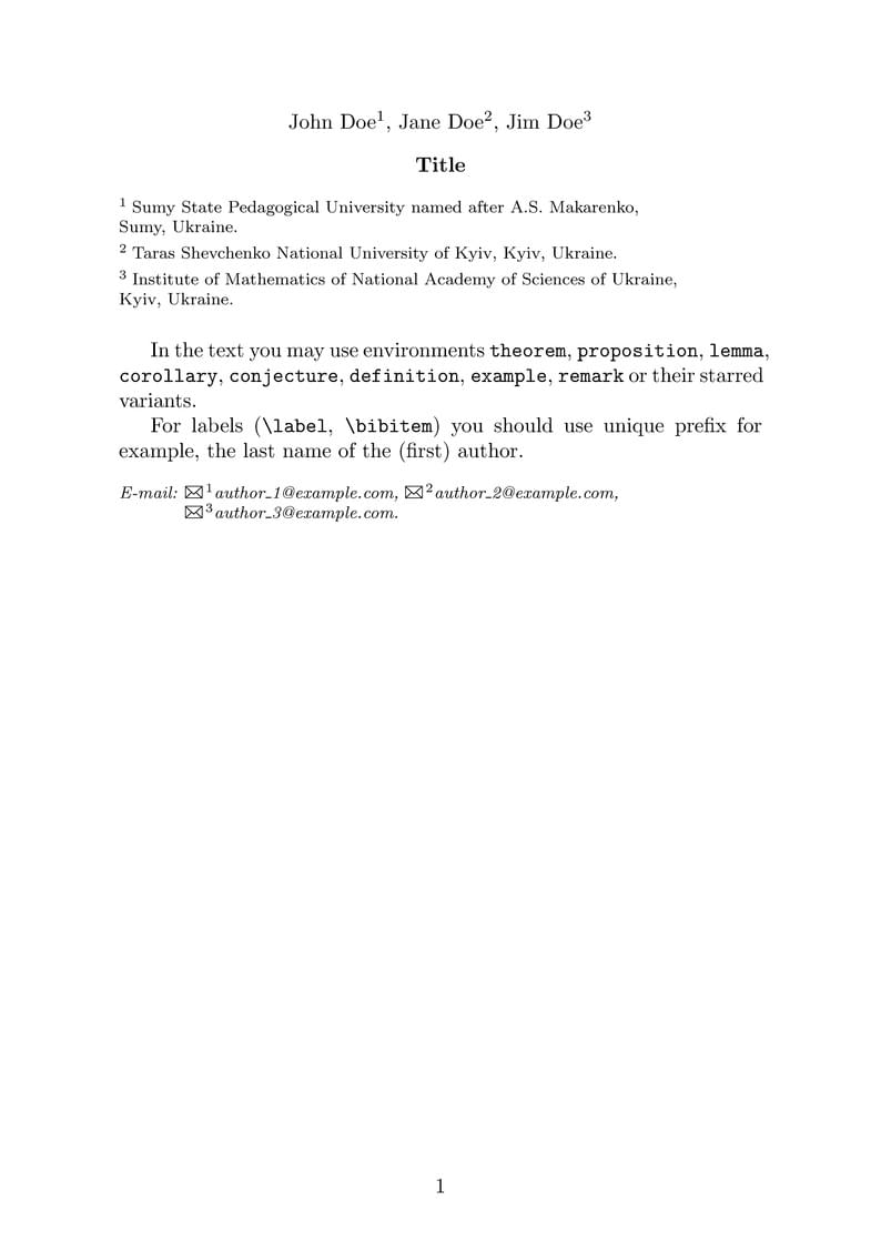 XIV IACU аbstract template
