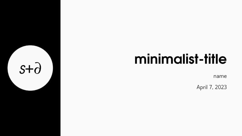 minimalist-beamer