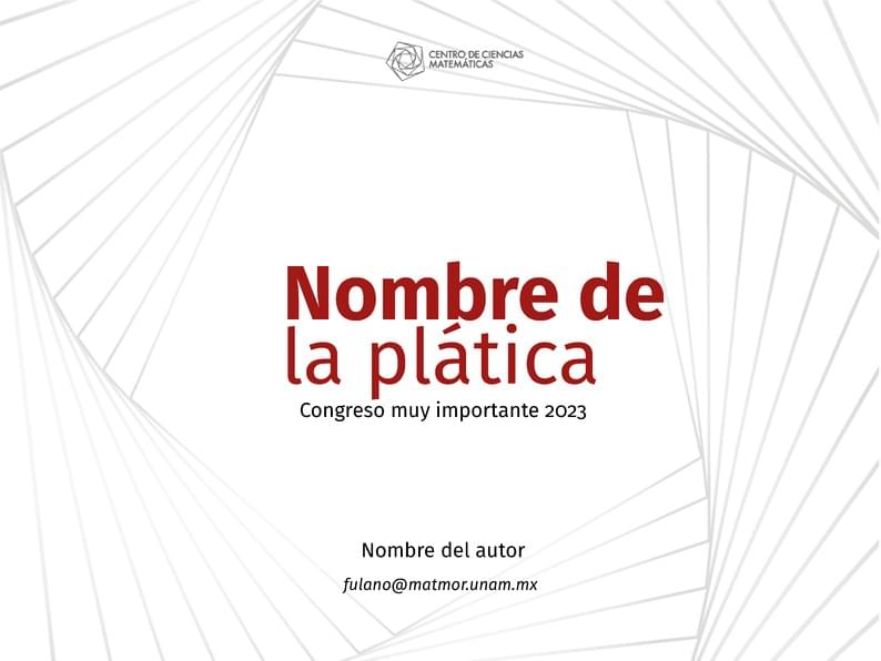 CCM beamer template 1