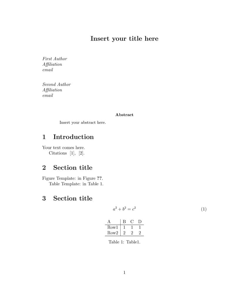 IWLS - International Workshop on Lot Sizing Template