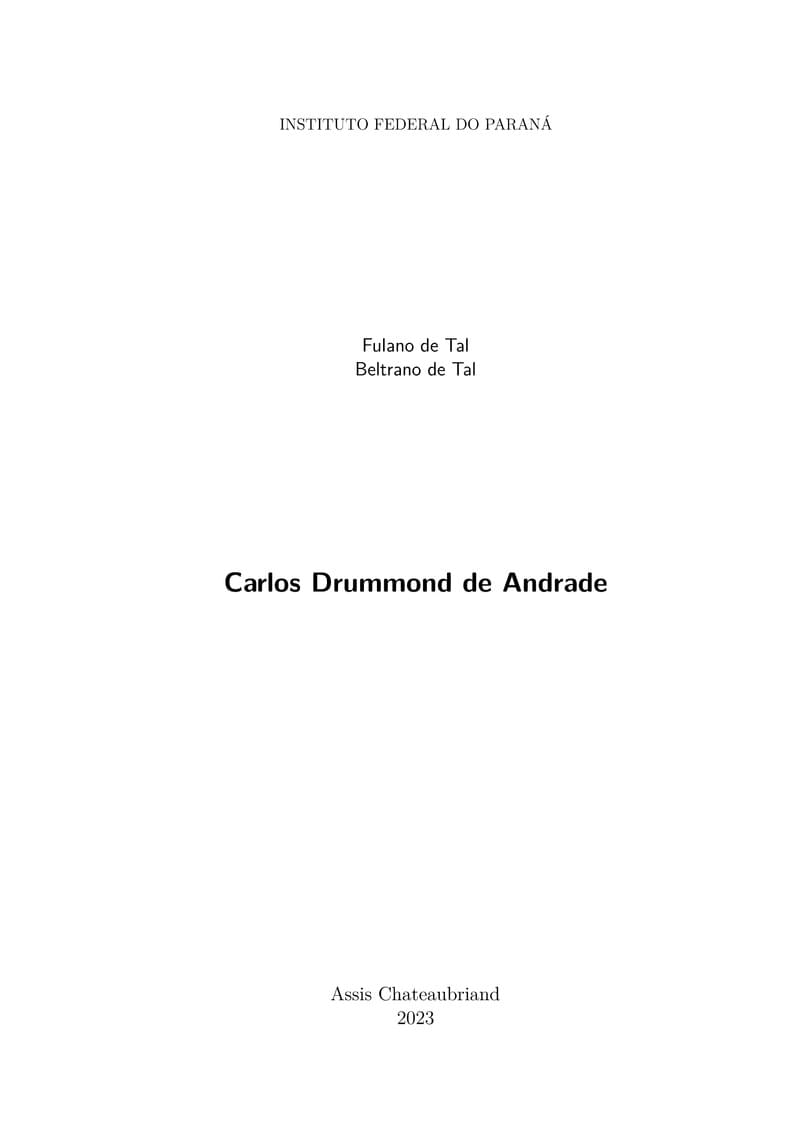 Modelo de Trabalho do IFPR sem Logo