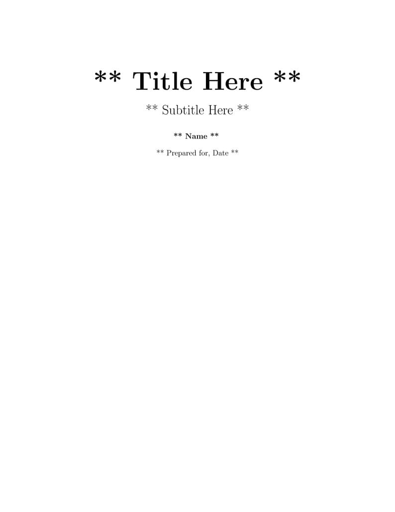 Masters of Engineering Project Report Template
