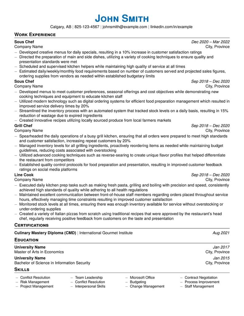 Resume Template by Orest