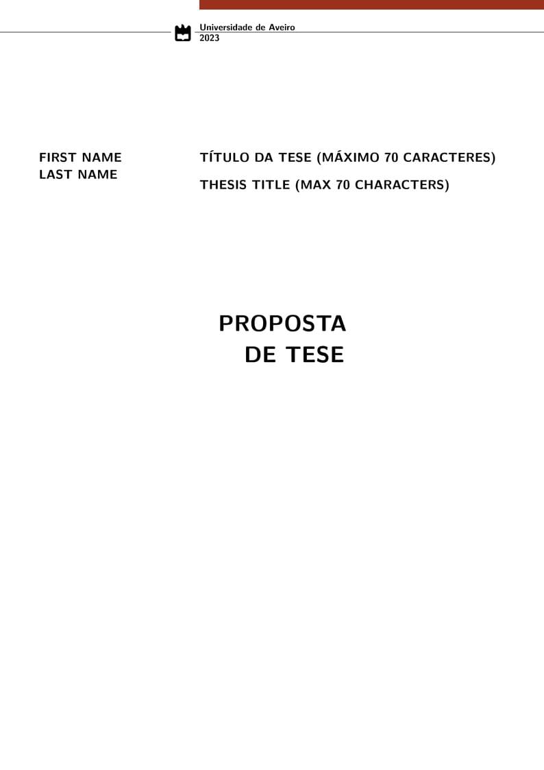 UA Thesis template