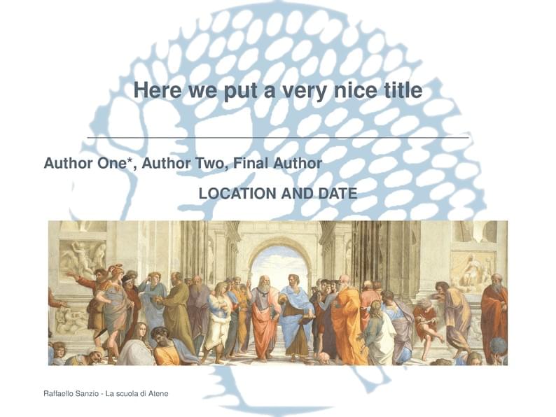 Beamer Presentation Weizmann Institute of Science WIS