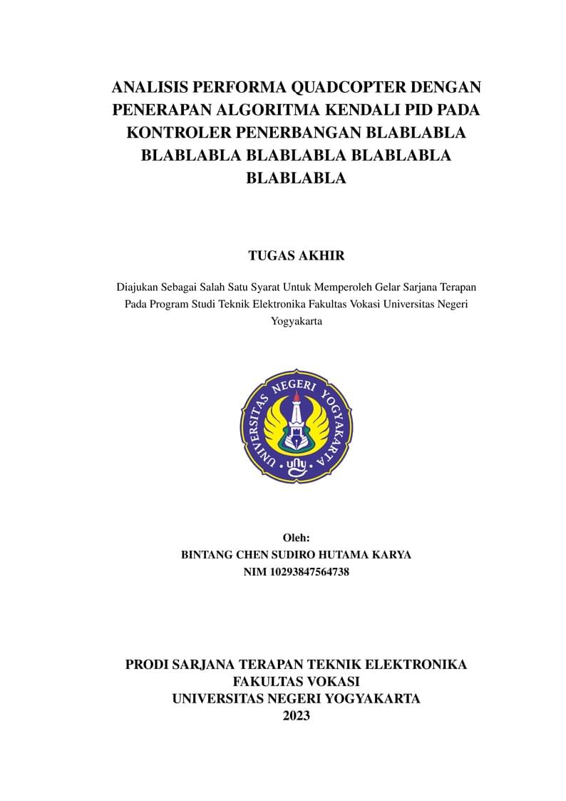 Template Laporan Tugas Akhir Sarjana Terapan Teknik Elektro dan Elektronika 15062023