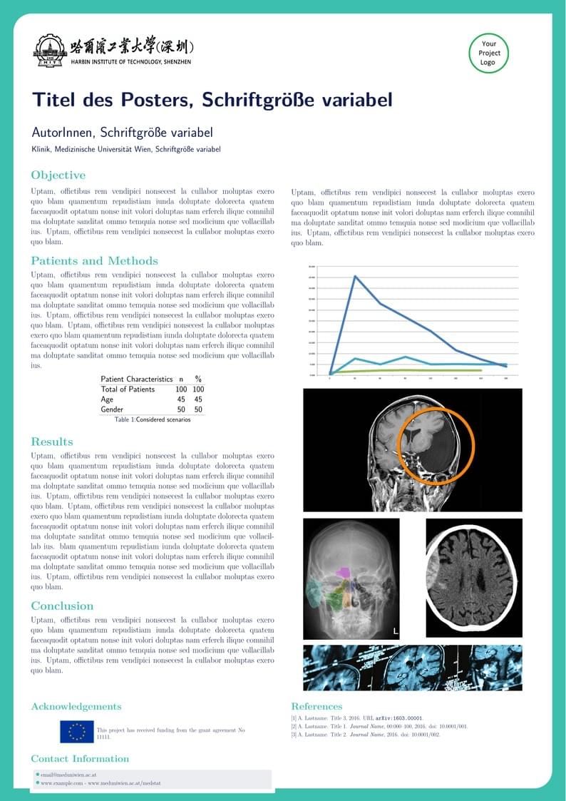 Harbin Institute of Technology, Shenzhen (HITSZ) Poster Template