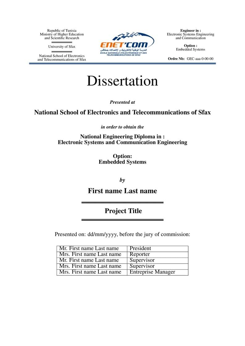 EnetCom Report Template EN