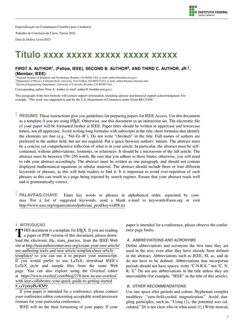 IFSC Paper - IEEE Access LaTeX template