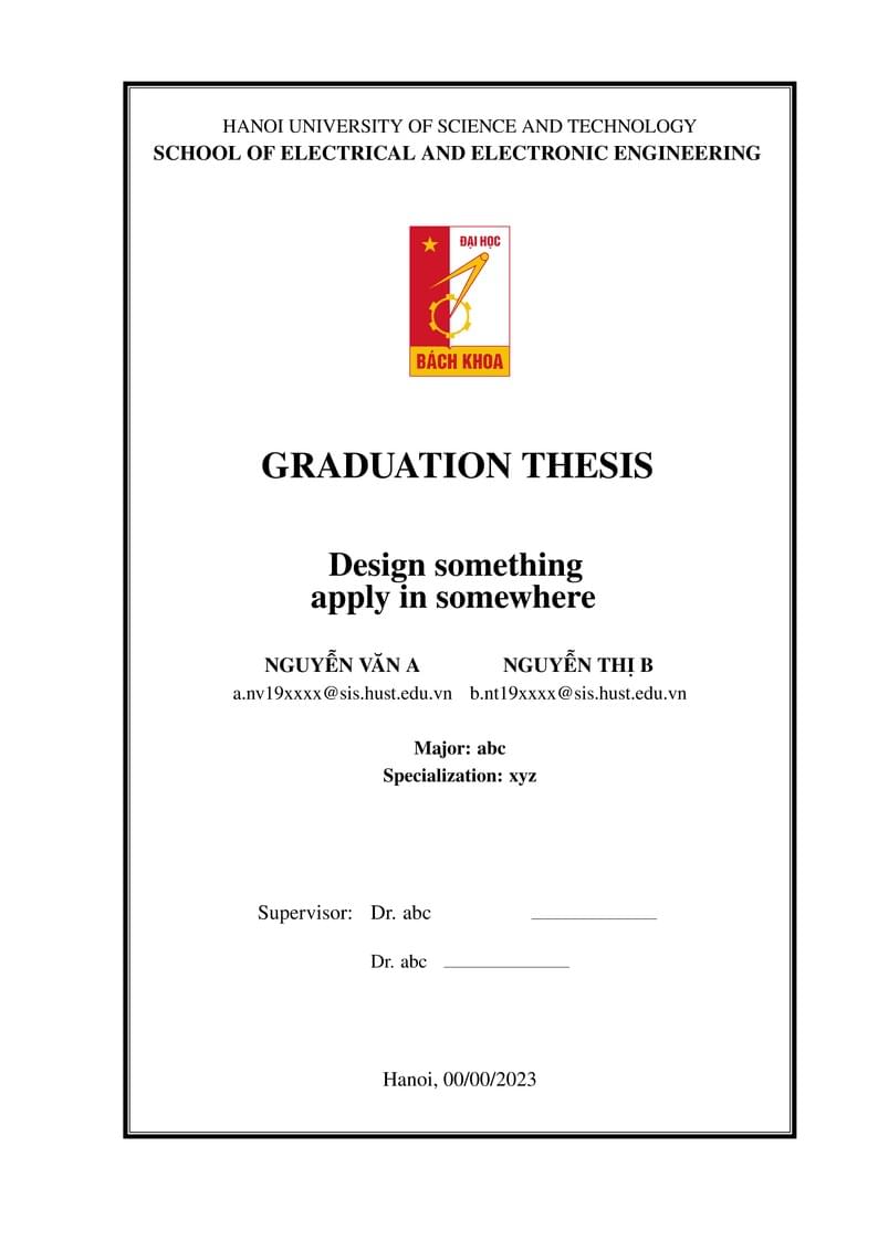 GRADUATION THESIS TEMPLATE (ENG VER)