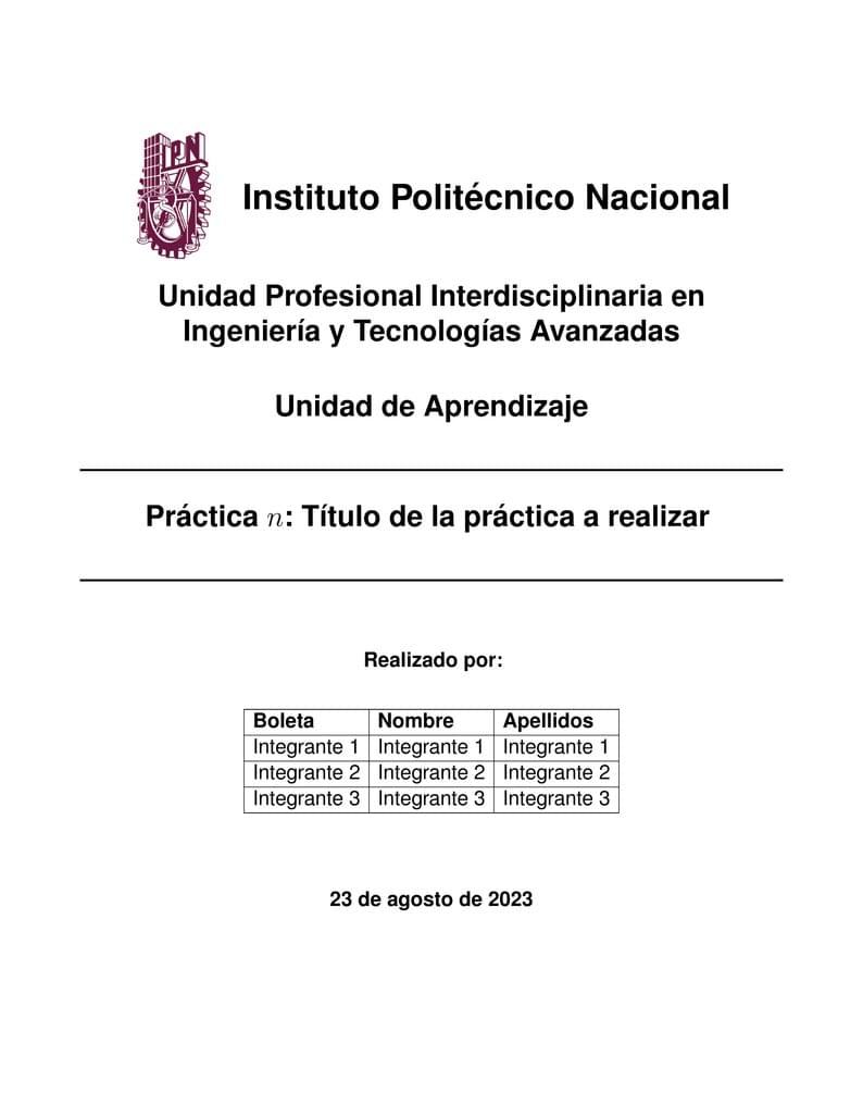 Reporte Prácticas Biónica UPIITA 2024-I