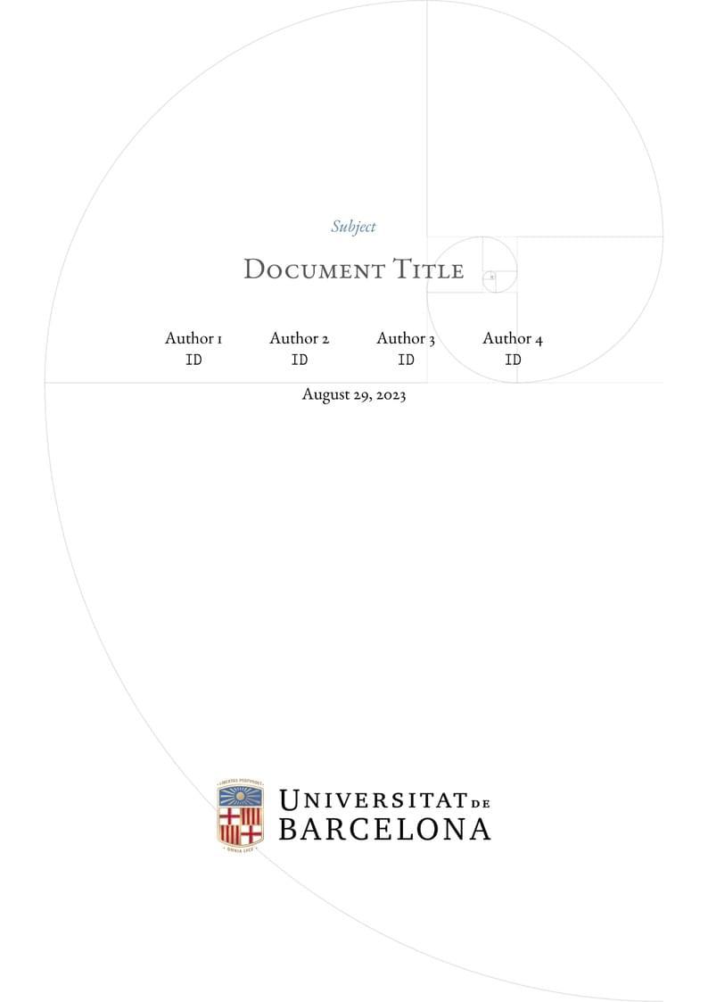 Thesis Template