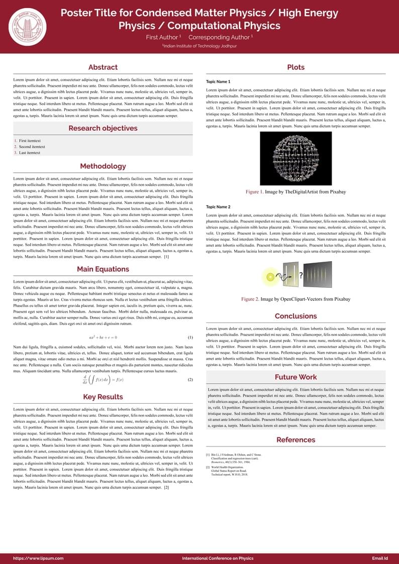 IIT Jodhpur Poster Template