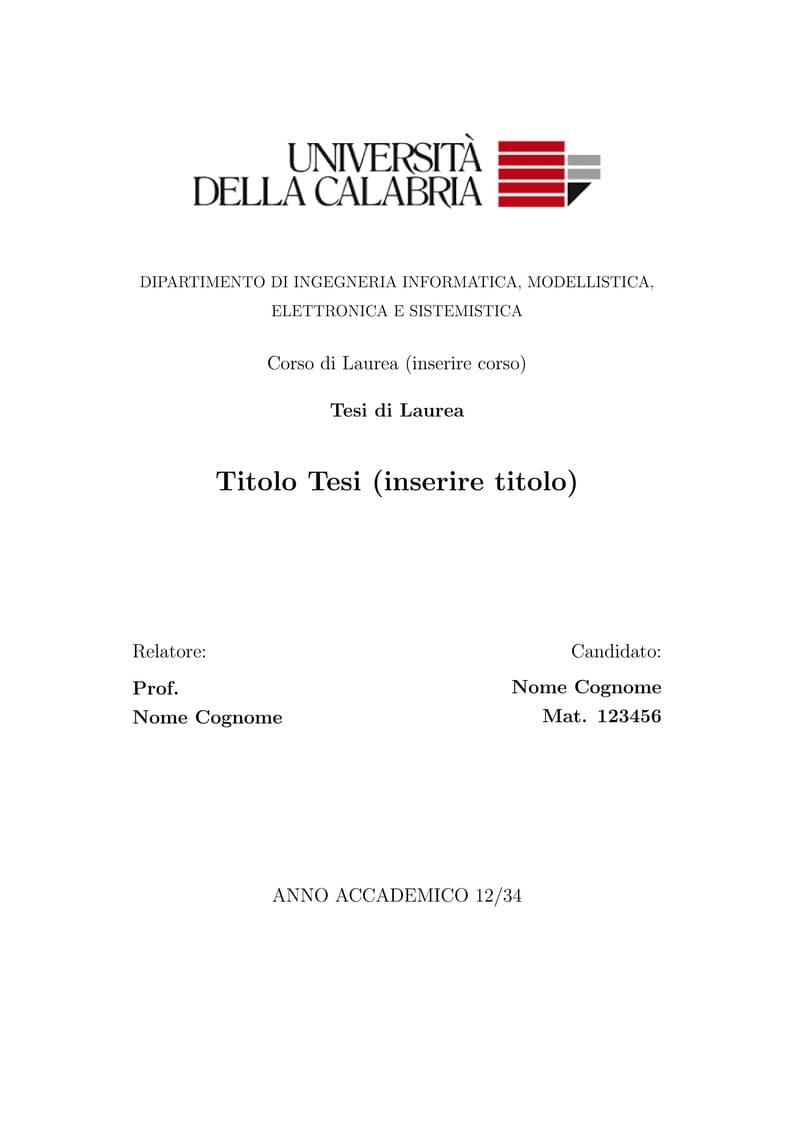 Template Tesi DIMES Unical