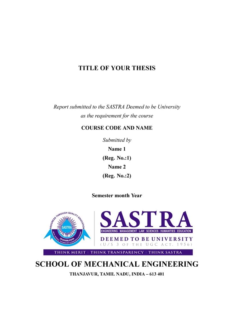 SASTRA_project_report_template