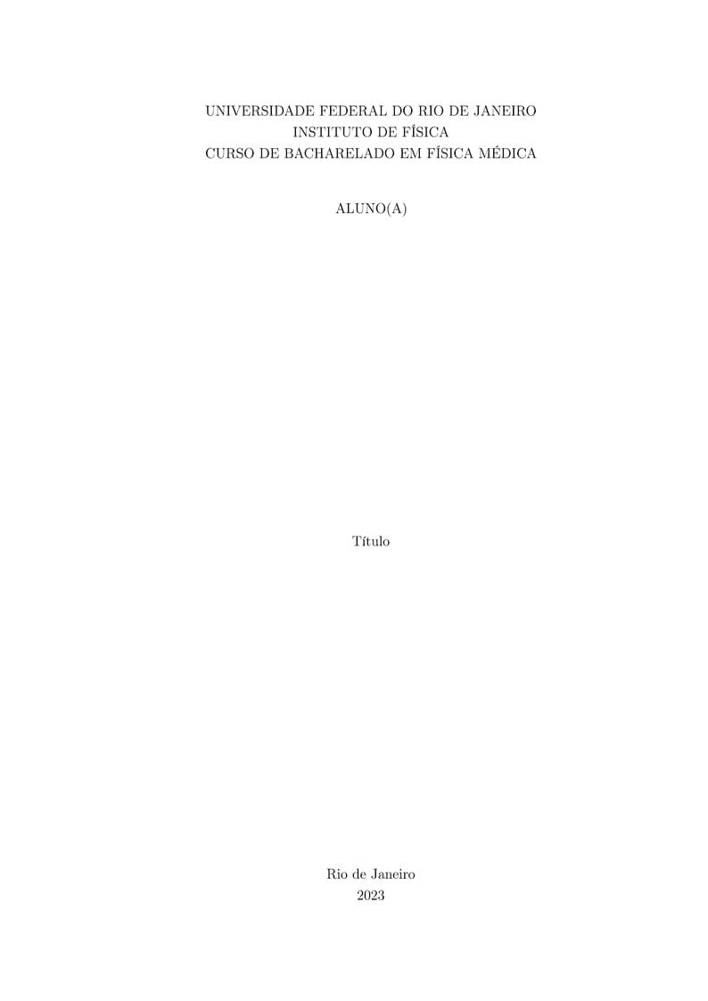 TCC Física Médica UFRJ PT-BR