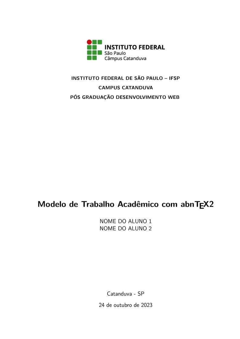 IFSP CTD template