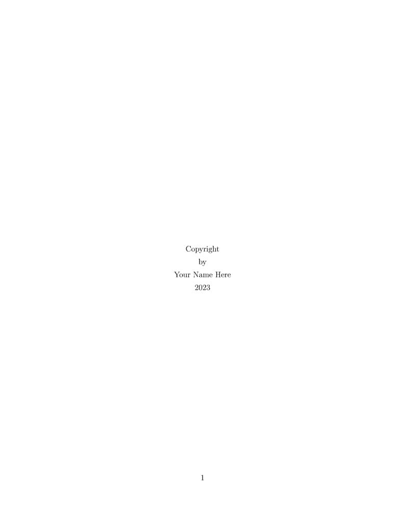 UT Austin Dissertation Template