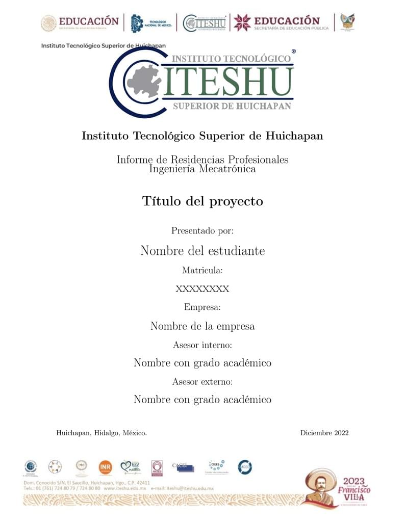 Plantilla residencia IMT ITESHU