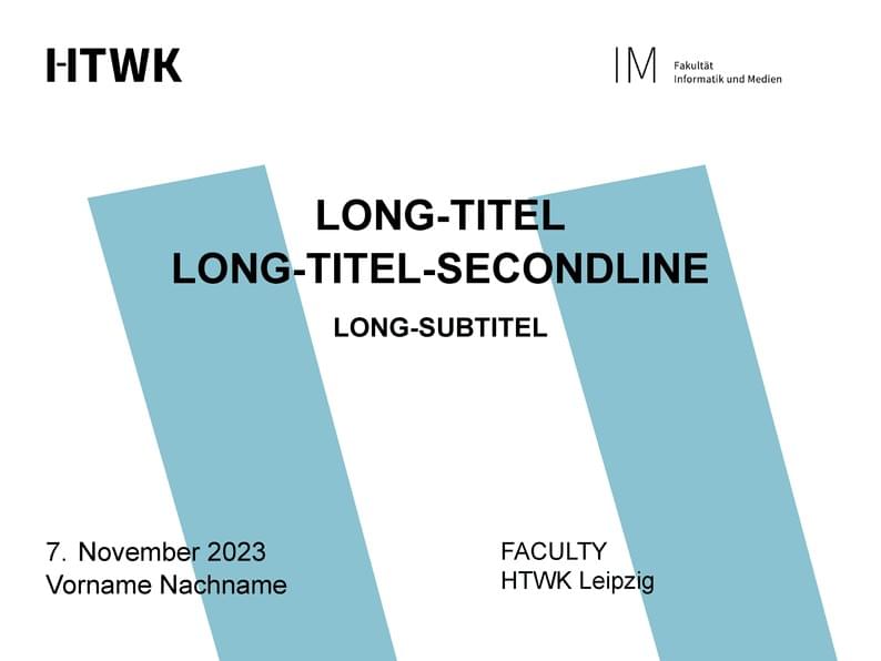 HTWK-Leipzig-Beamer-Template