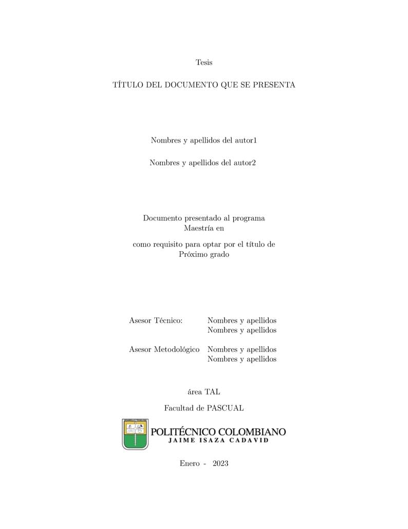 Tesis PoliJIC (Colombia)