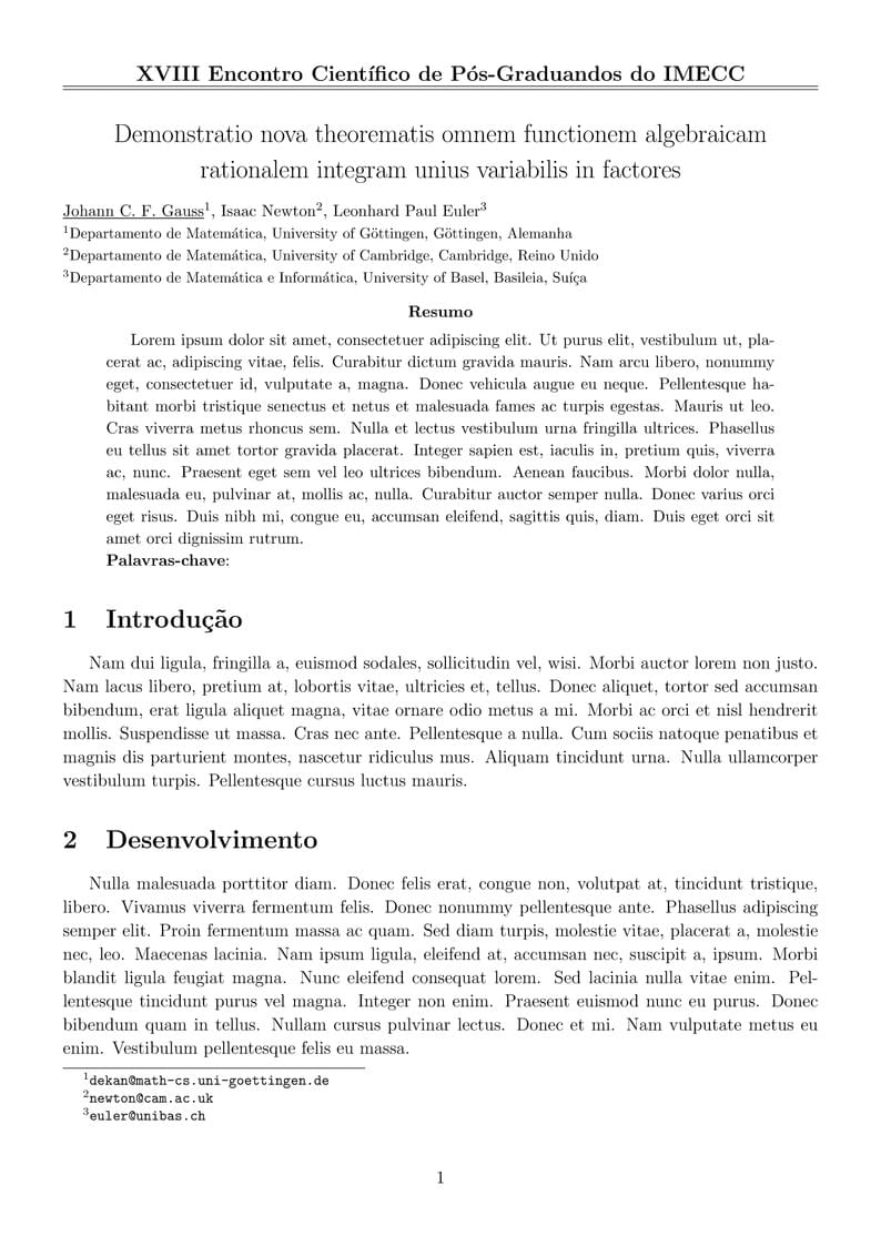 Template do Encontro de Pós-Graduandos do IMECC 2024