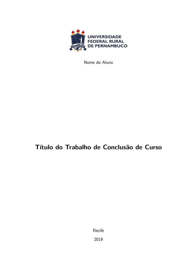 TEMPLATE - TCC - BCC - UFRPE