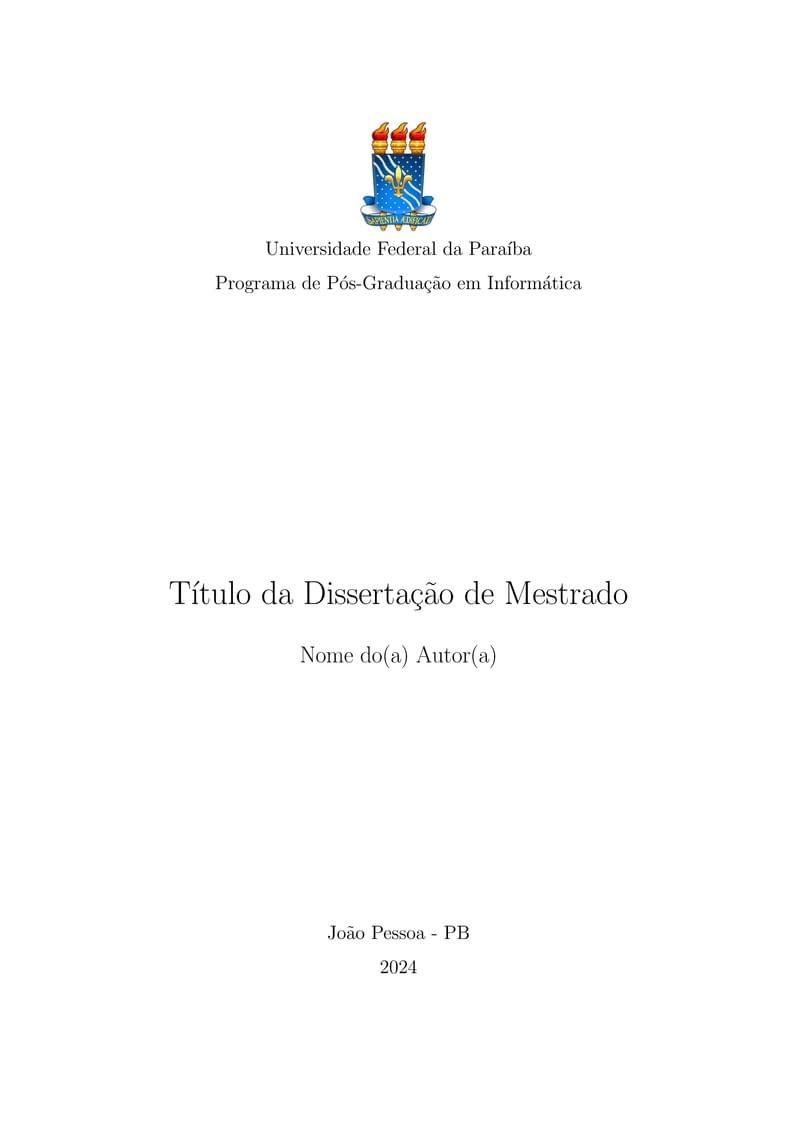 Template Dissertacao Mestrado PPGI