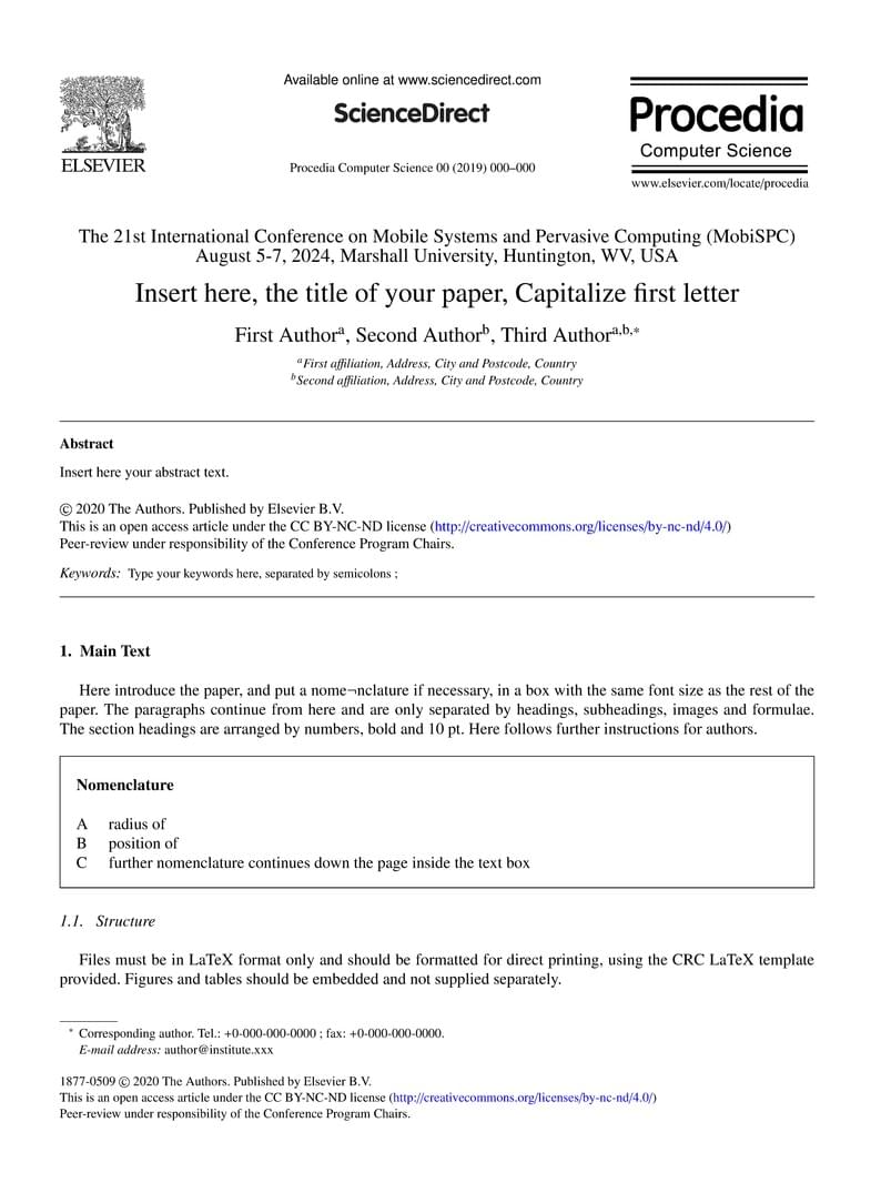 MOBISPC 2024 (and workshops)