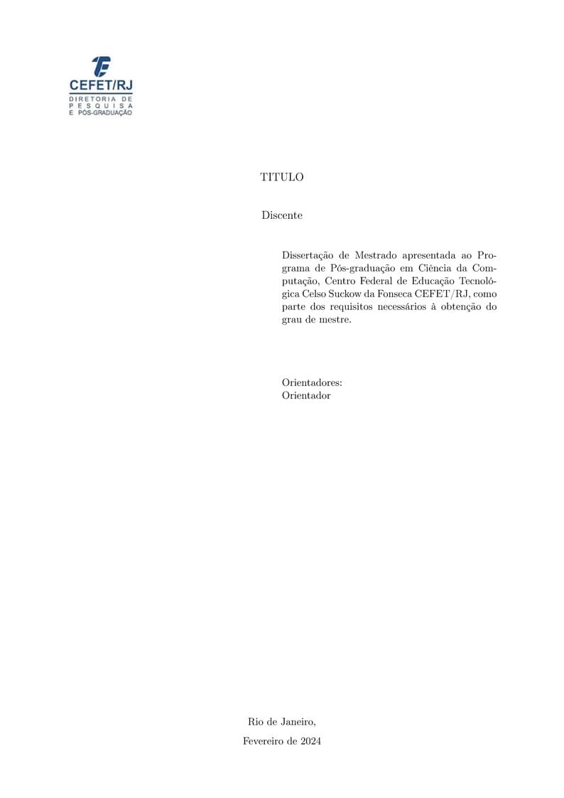 CEFET-RJ - Nortese