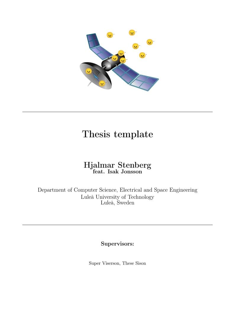 LTU Thesis templateish