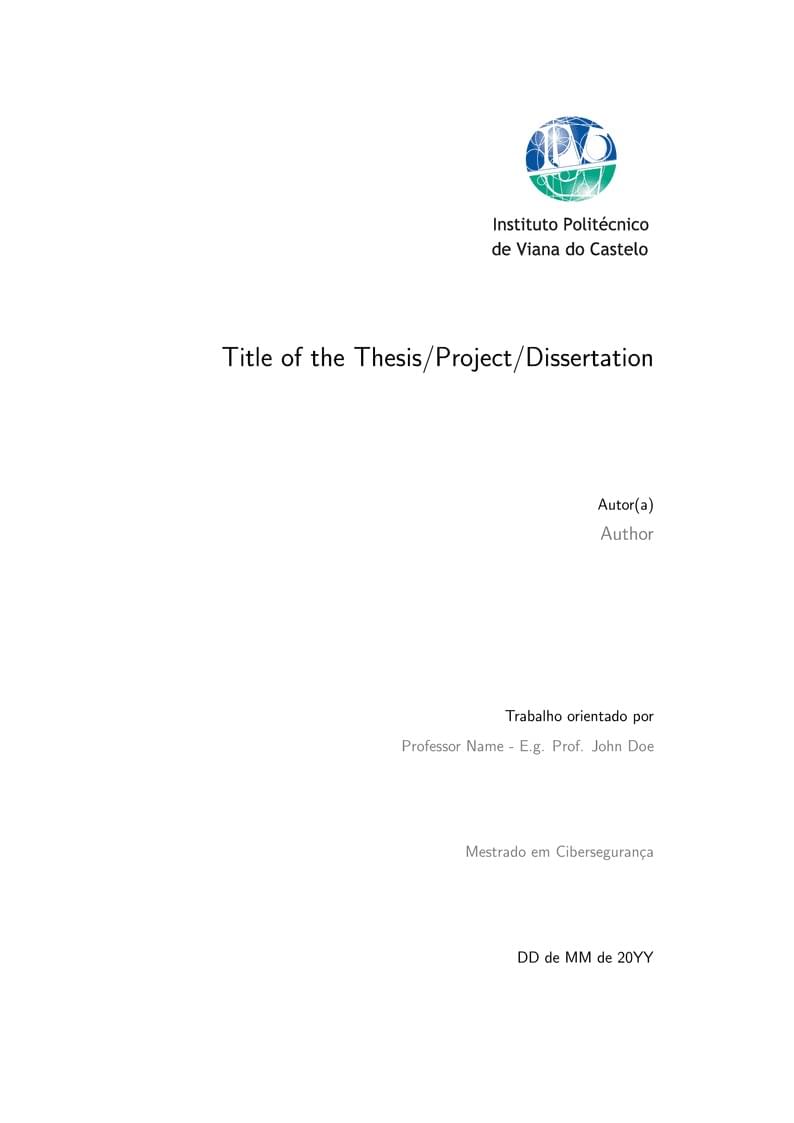 Master Thesis - MCyber