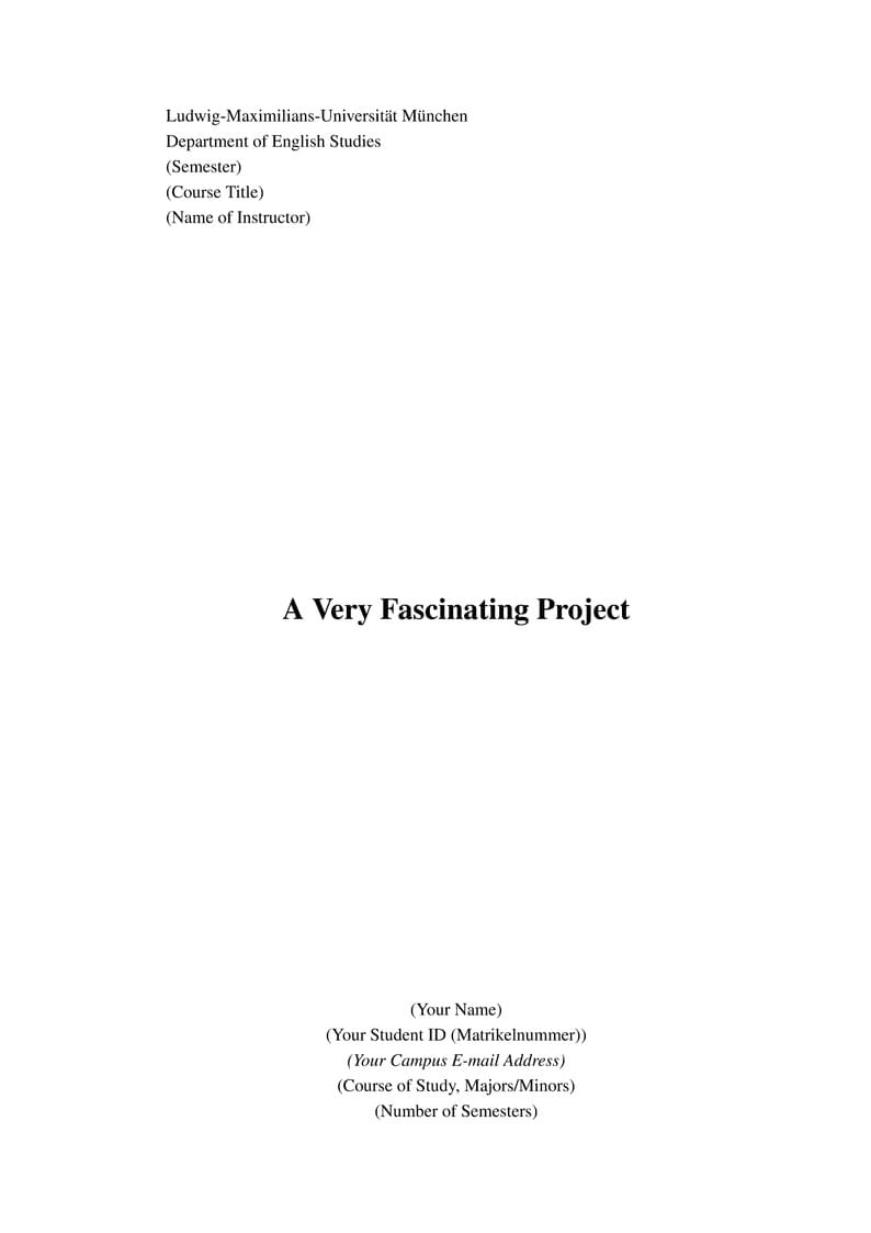 LMU Anglistik Paper