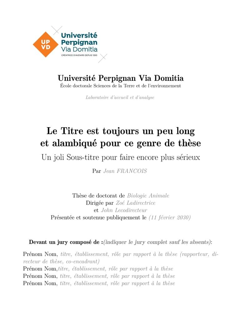 Modele These UPVD Perpignan modif du modele UParisCité