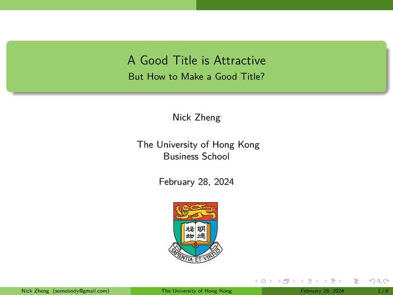 HKU Beamber Template
