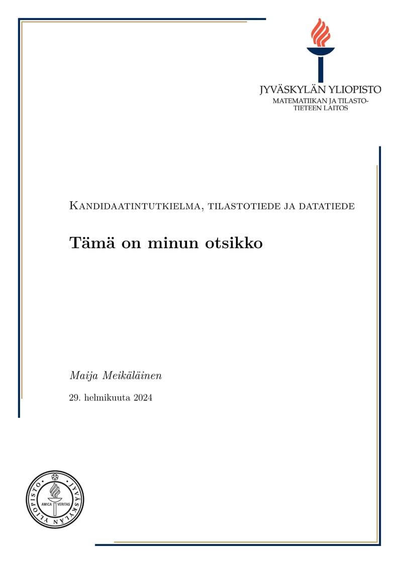 JYU Stat LuK-pohja